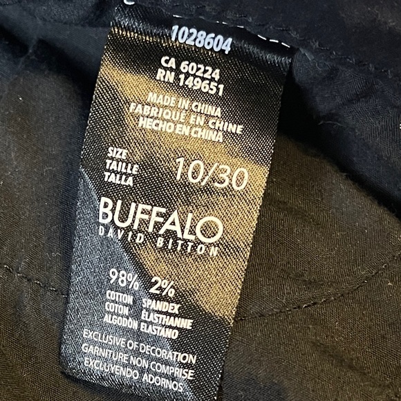 Buffalo David Bitton (DAILY) MID-Rise Stretch Skinny Ankle GrazerJean Size 10/30 - Picture 7 of 12